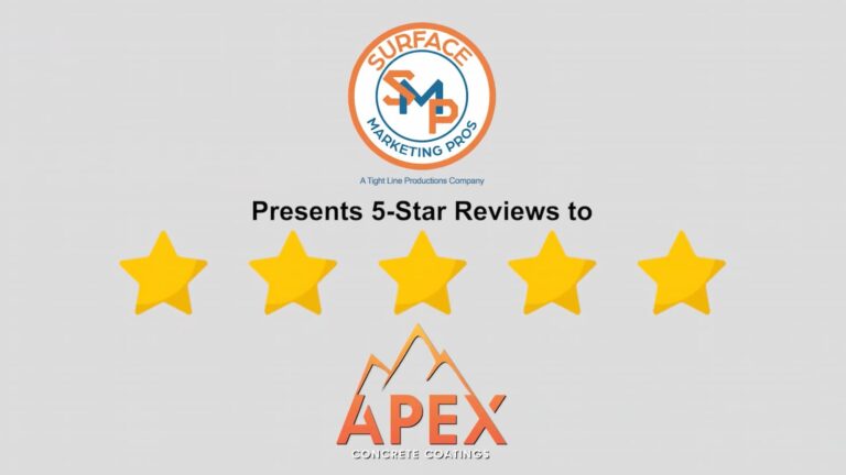 Apex Concrete Coatings Celebrates 100 Google Reviews Milestone!